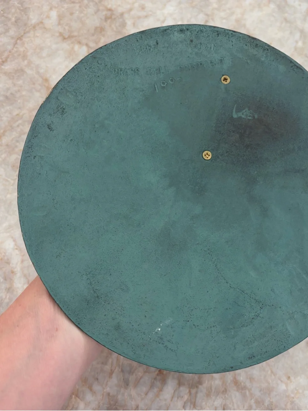 Brass Vintage 1992 Aged Patina Sundial Garden Decor Eclectic Unique Celestial - Picture 5 of 12